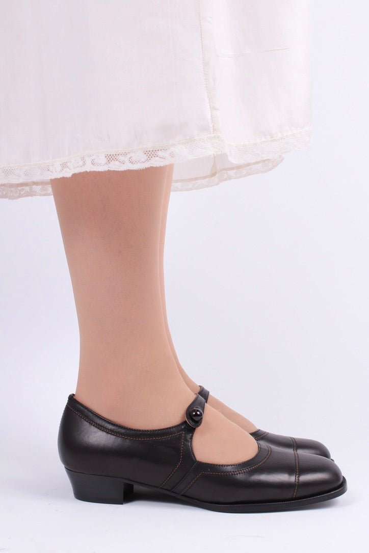1920s everyday shoe - Black - Ruby