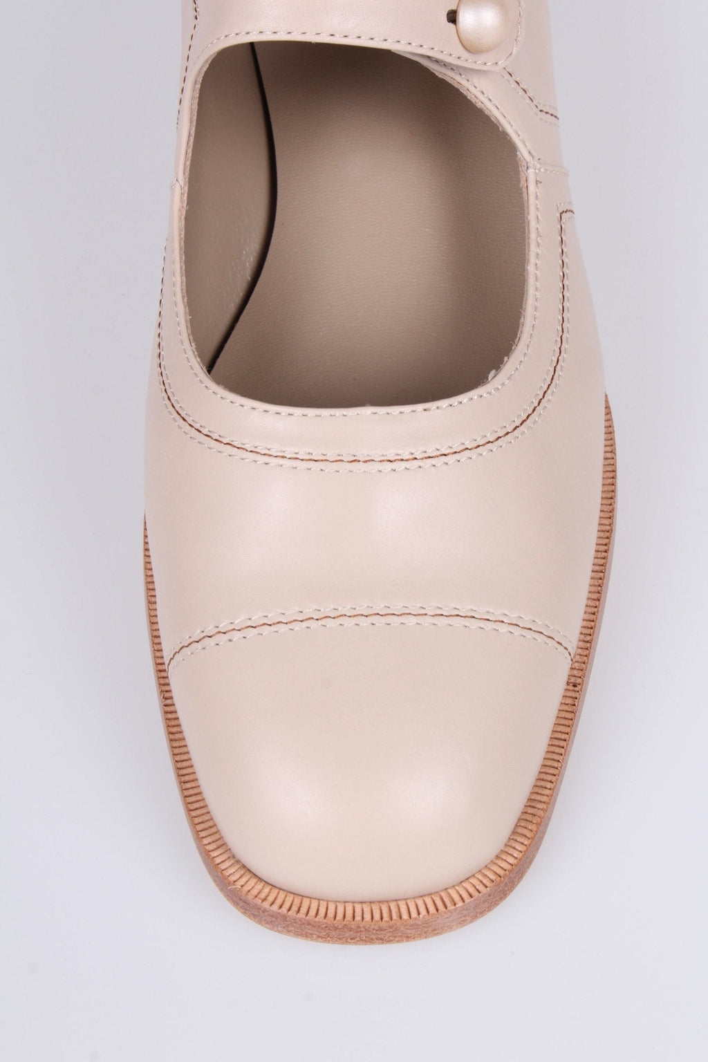 1920s everyday shoe - Cream - Ruby